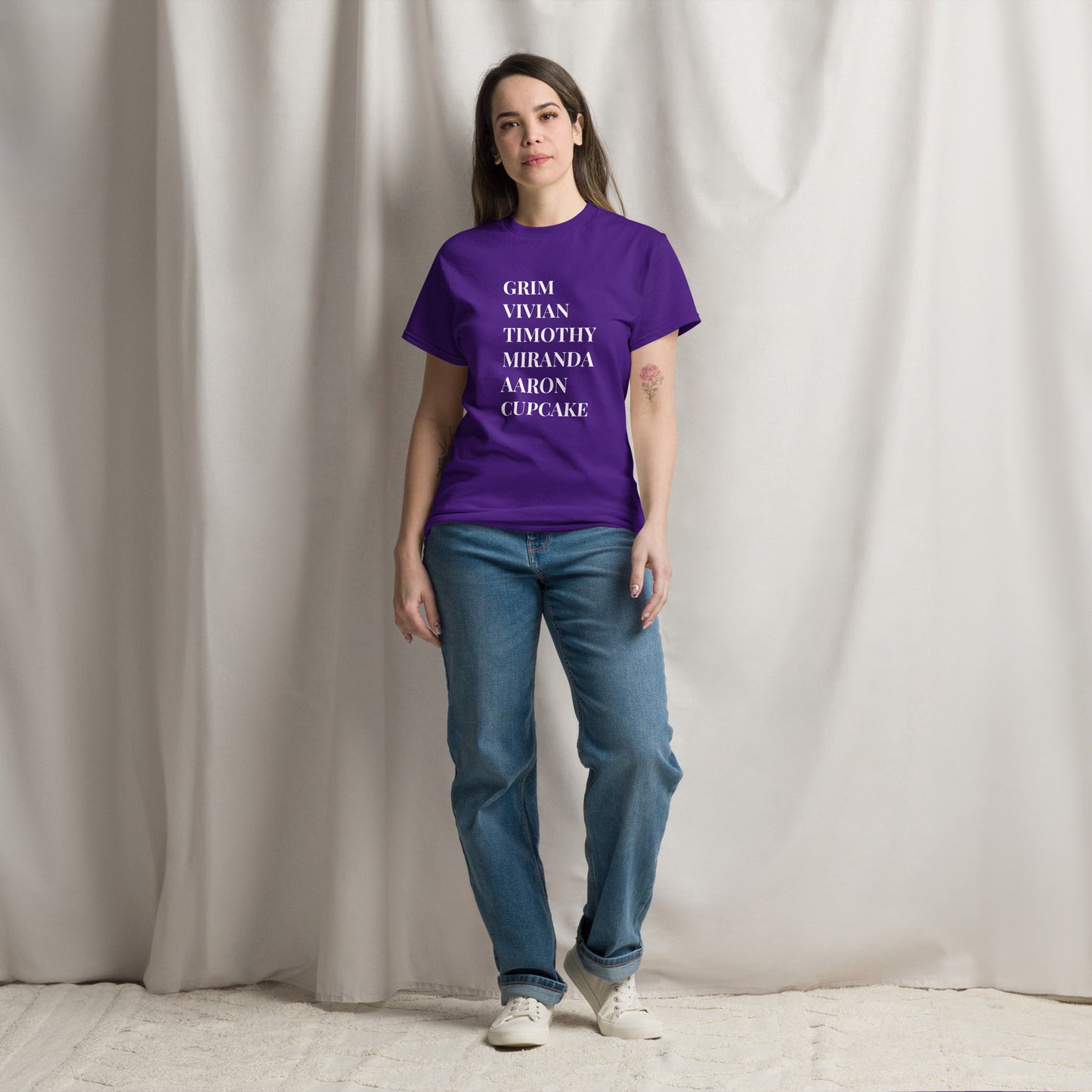 Vegas Immortals Characters Unisex classic tee