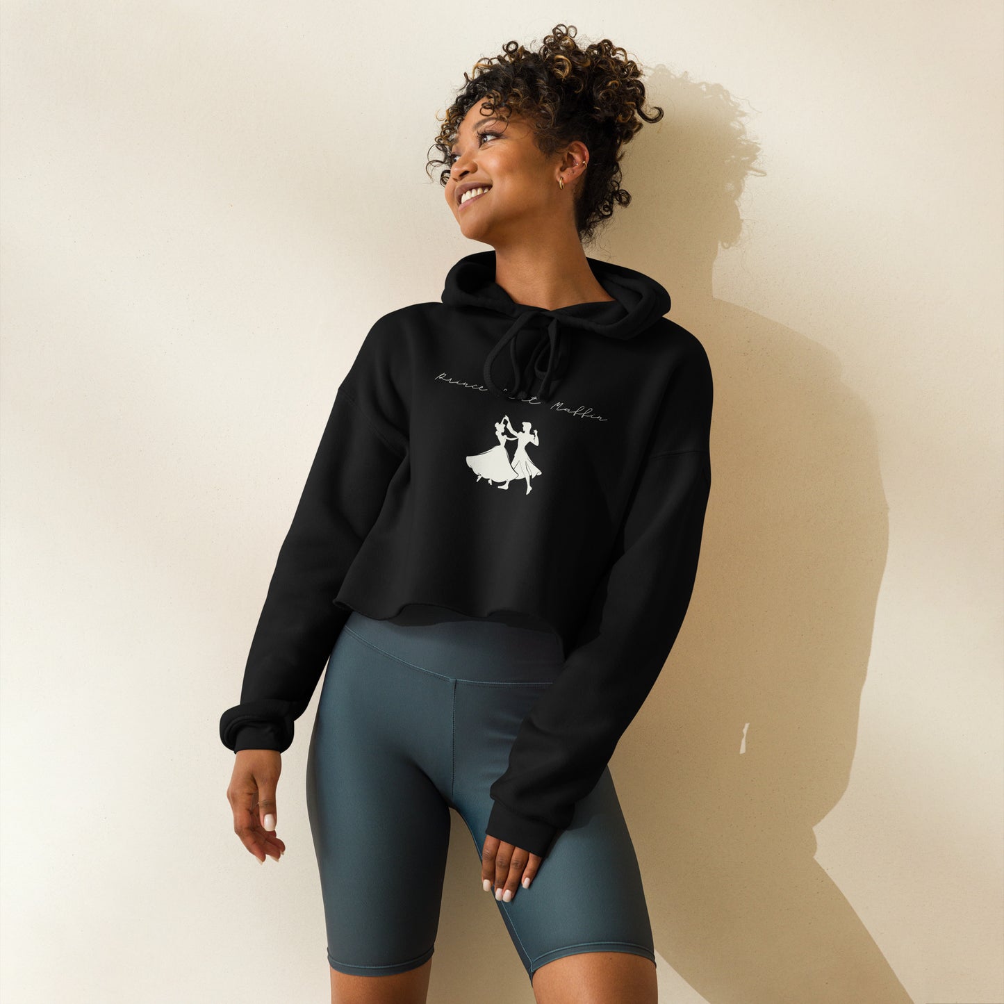 Prince Muffin Crop Hoodie