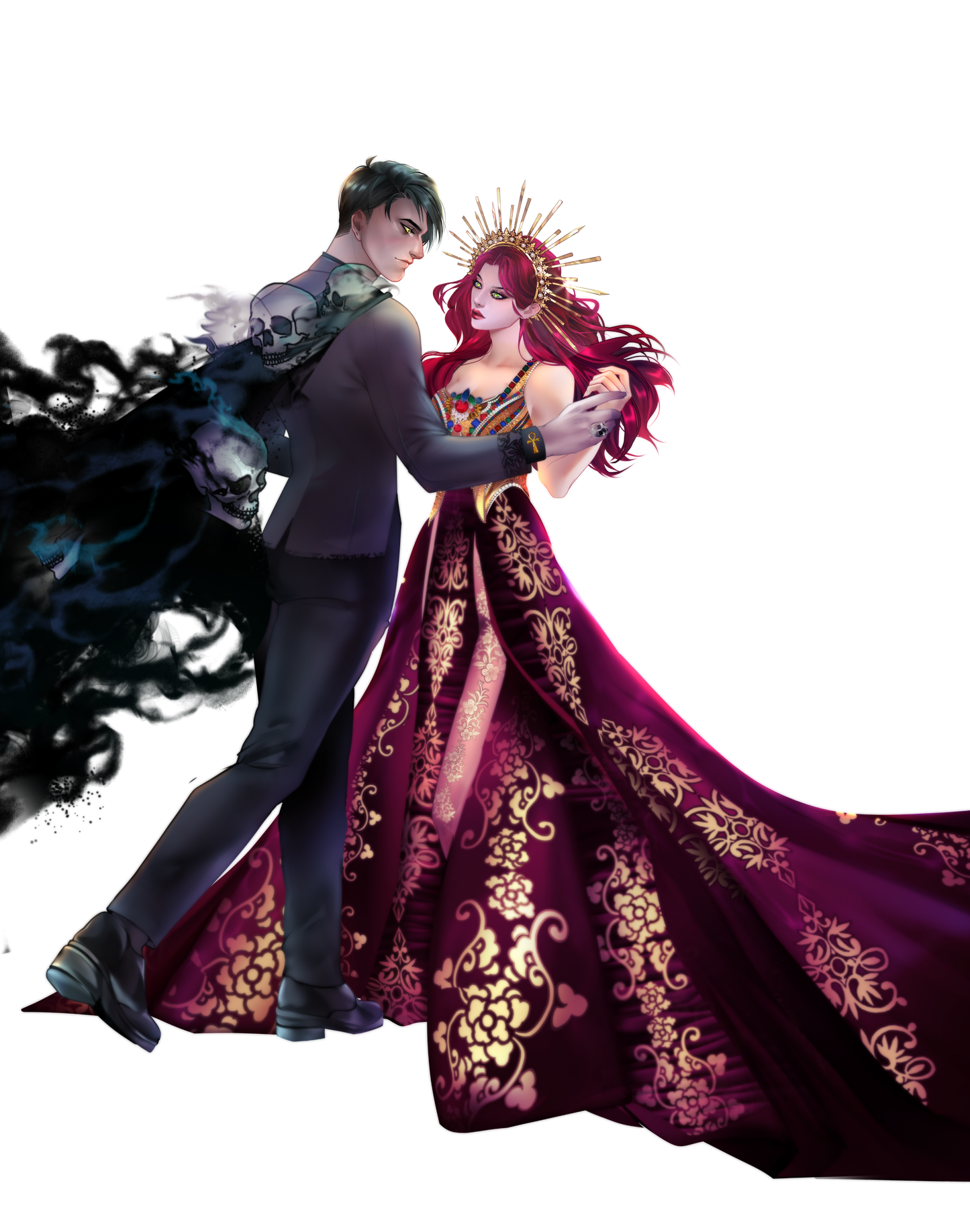 Vivien & Grim - Ballroom Sticker