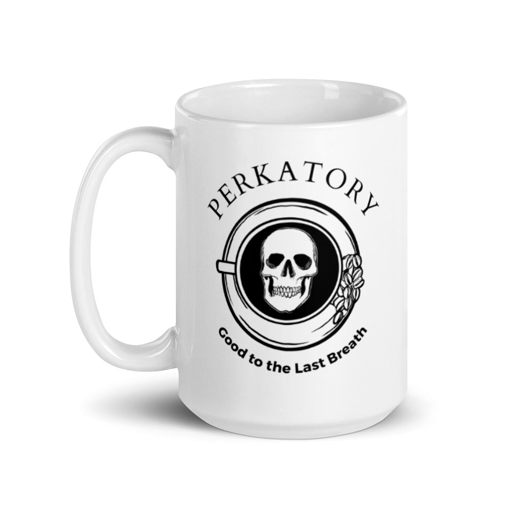 Perkatory (Black) Logo Mug