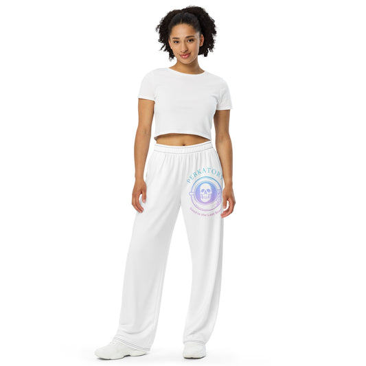 All-over print unisex wide-leg pants