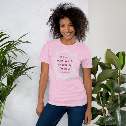 Fairy Godmother Thank You t-shirt