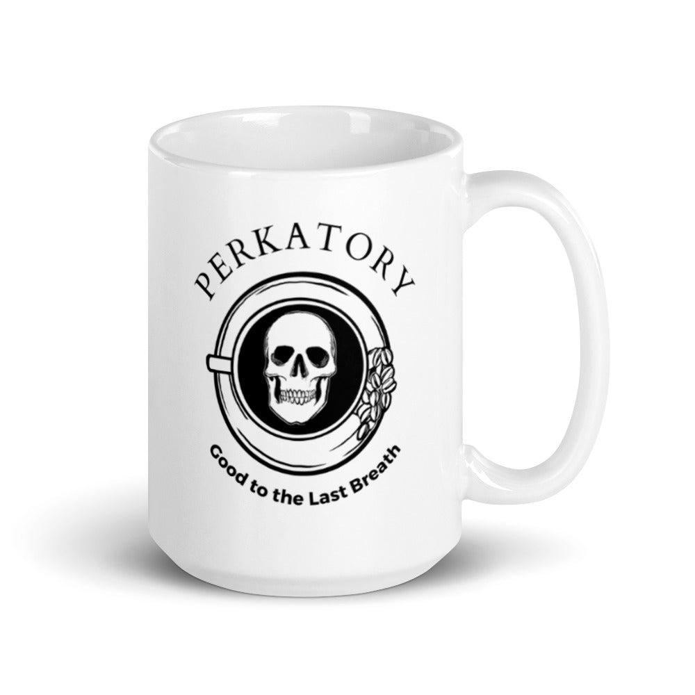 Perkatory (Black) Logo Mug